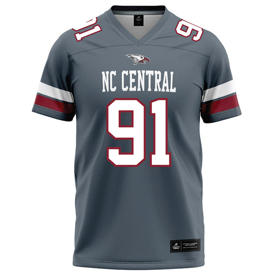 NCCU - NCAA Football : Christian Smith - Grey Jersey