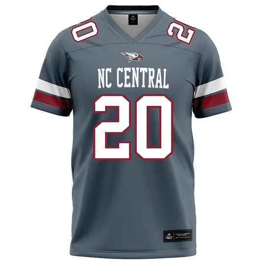 NCCU - NCAA Football : Khalil Baker - Grey Jersey