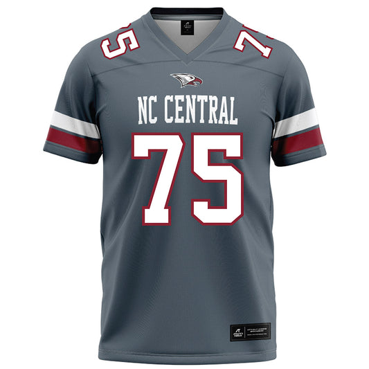 NCCU - NCAA Football : Ta'Ron Williams - Grey Jersey