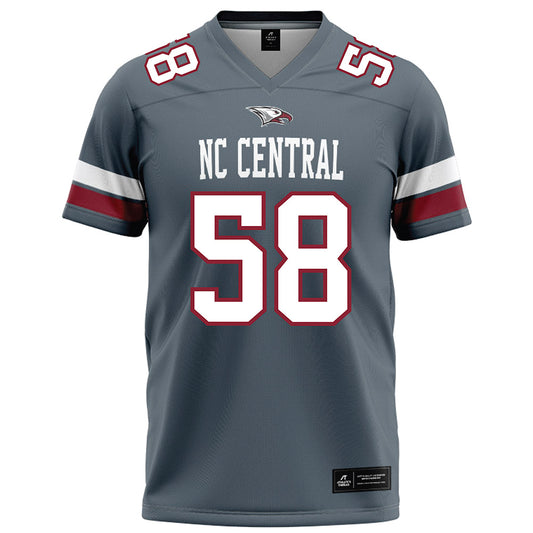 NCCU - NCAA Football : Samuel Katz - Grey Jersey