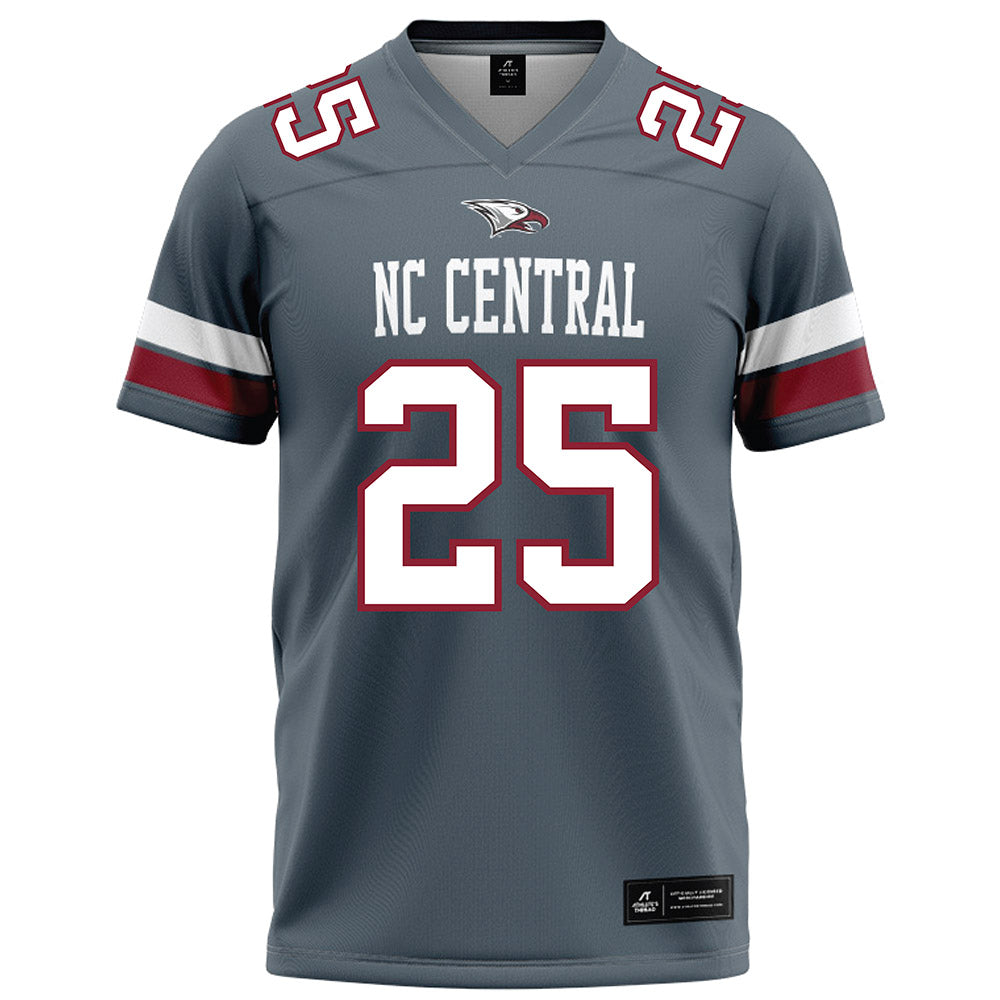 NCCU - NCAA Football : DJ Estes - Grey Jersey