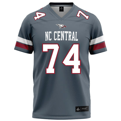 NCCU - NCAA Football : Andrew Nickens - Grey Jersey