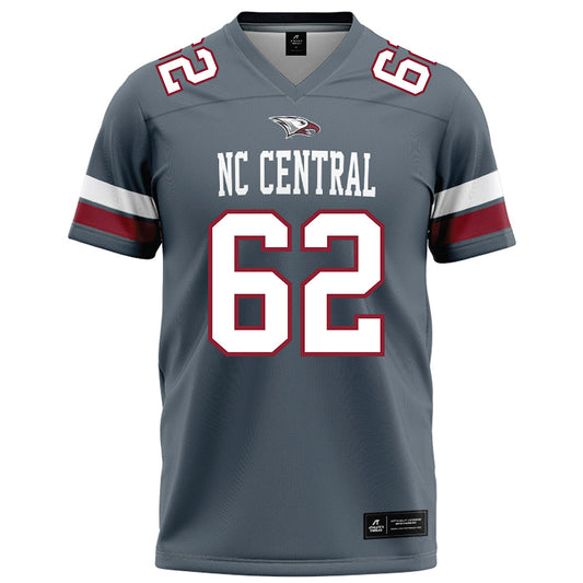 NCCU - NCAA Football : Noah McKinney - Grey Jersey