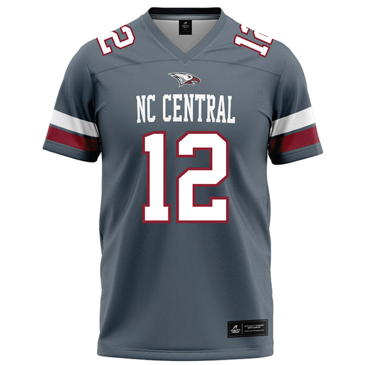 NCCU - NCAA Football : Quentin McCall - Grey Jersey