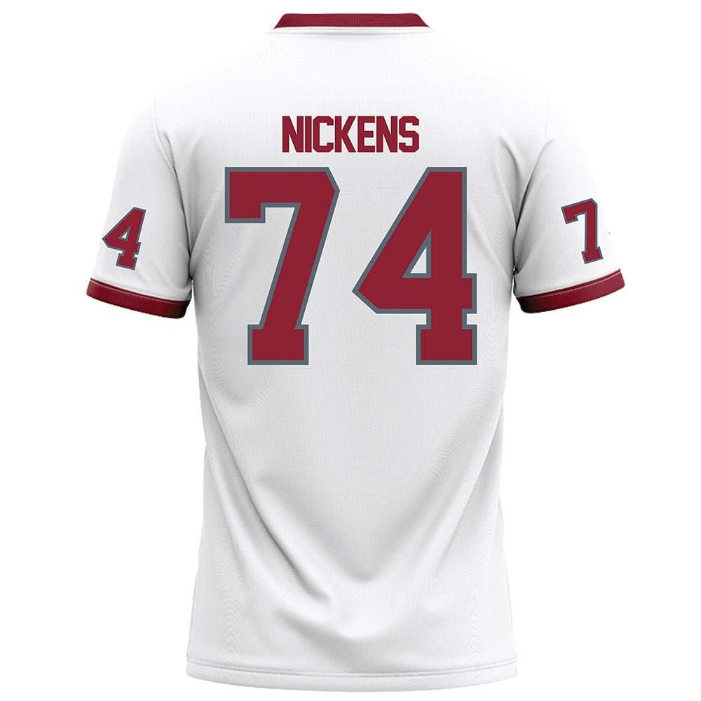 NCCU - NCAA Football : Andrew Nickens - White Jersey