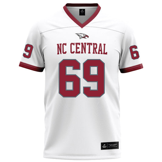 NCCU - NCAA Football : Jordan McGill - White Jersey