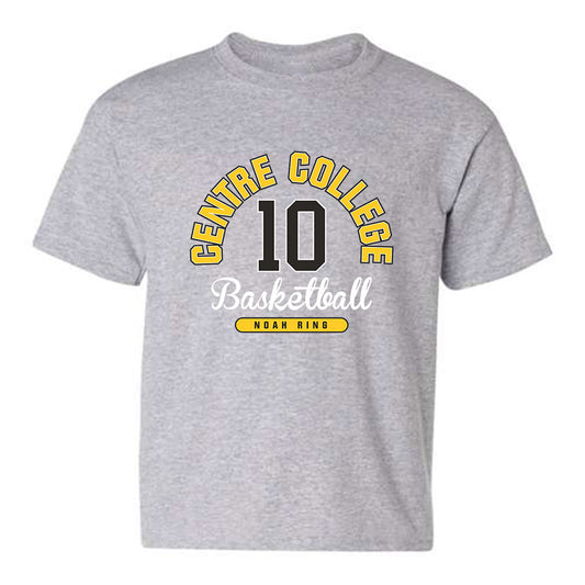 Centre College - NCAA Basketball : Noah Ring - Sport Grey Classic Fashion Youth T-Shirt