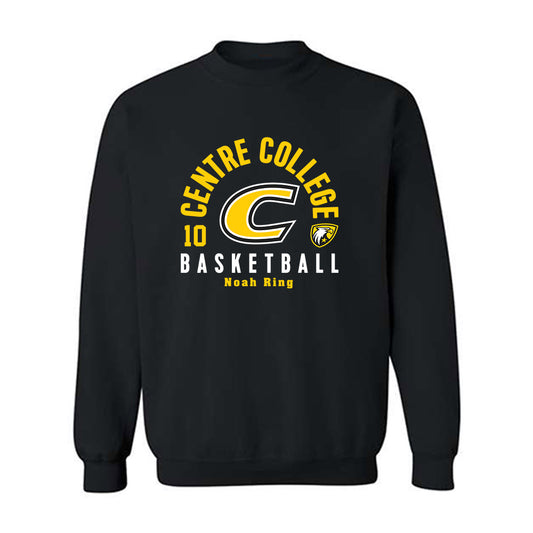 Centre College - NCAA Basketball : Noah Ring - Black Classic Fashion Sweatshirt