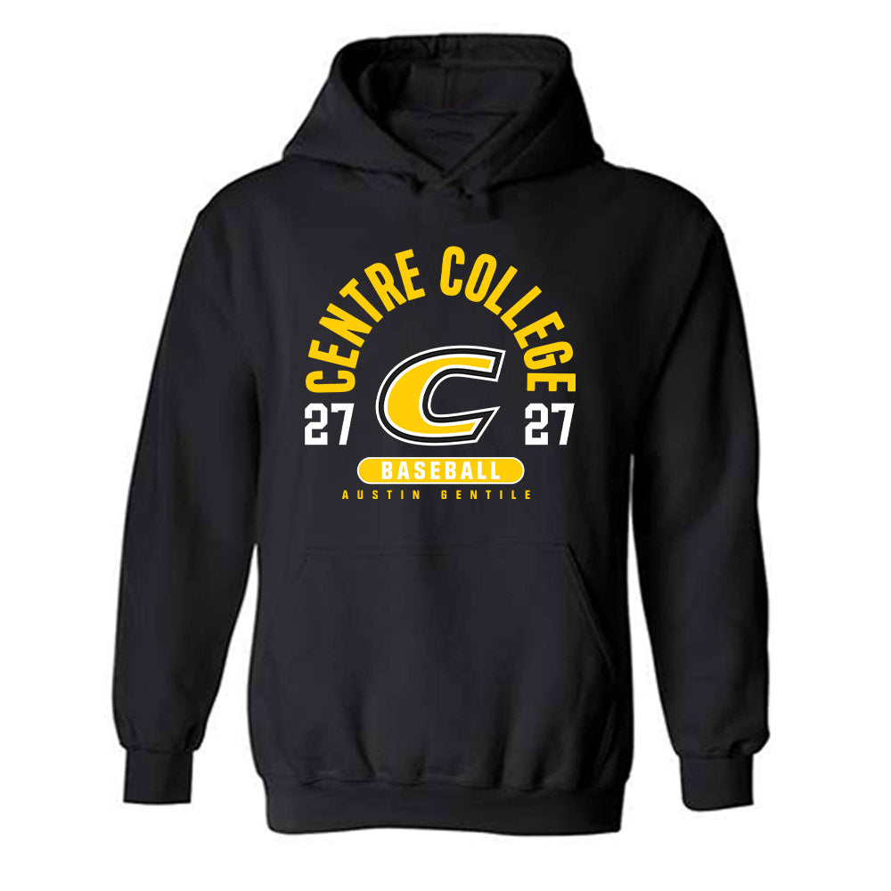 Centre College - NCAA Baseball : Austin Gentile - Hooded Sweatshirt Classic Fashion Shersey