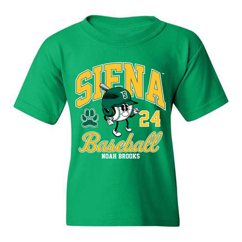 Siena - NCAA Baseball : Noah Brooks - Youth T-Shirt Classic Fashion Shersey