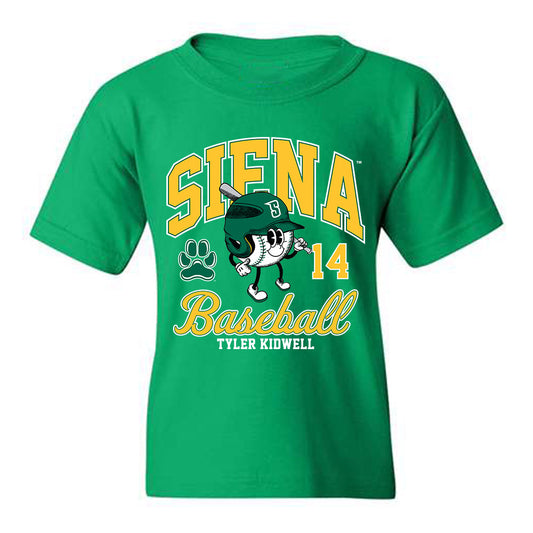 Siena - NCAA Baseball : Tyler Kidwell - Youth T-Shirt Classic Fashion Shersey