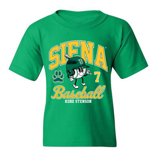 Siena - NCAA Baseball : Kobe Stenson - Youth T-Shirt Classic Fashion Shersey