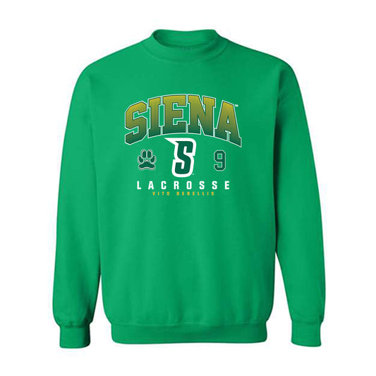 Siena - NCAA Men's Lacrosse : Vito Debellis - Crewneck Sweatshirt Classic Fashion Shersey