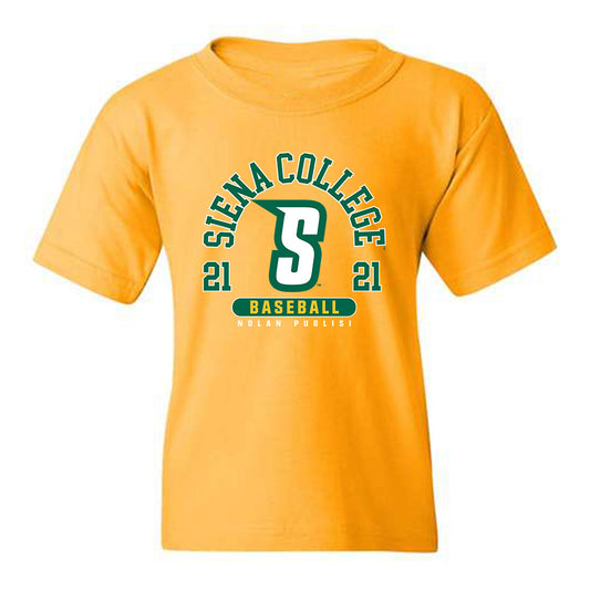 Siena - NCAA Baseball : Nolan Puglisi - Youth T-Shirt Classic Fashion Shersey