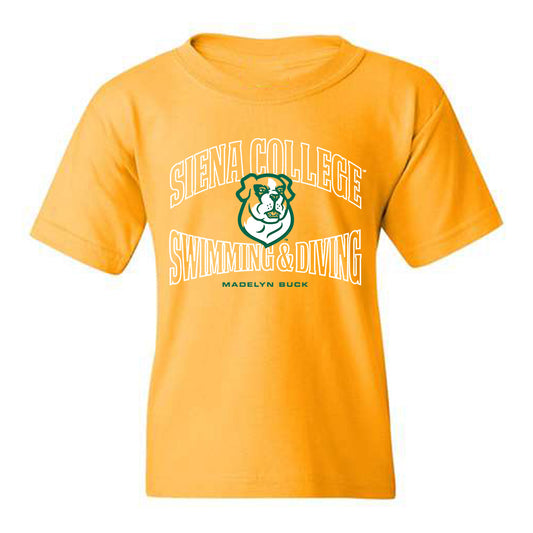 Siena - NCAA Women's Swimming & Diving : Madelyn Buck - Youth T-Shirt Classic Fashion Shersey