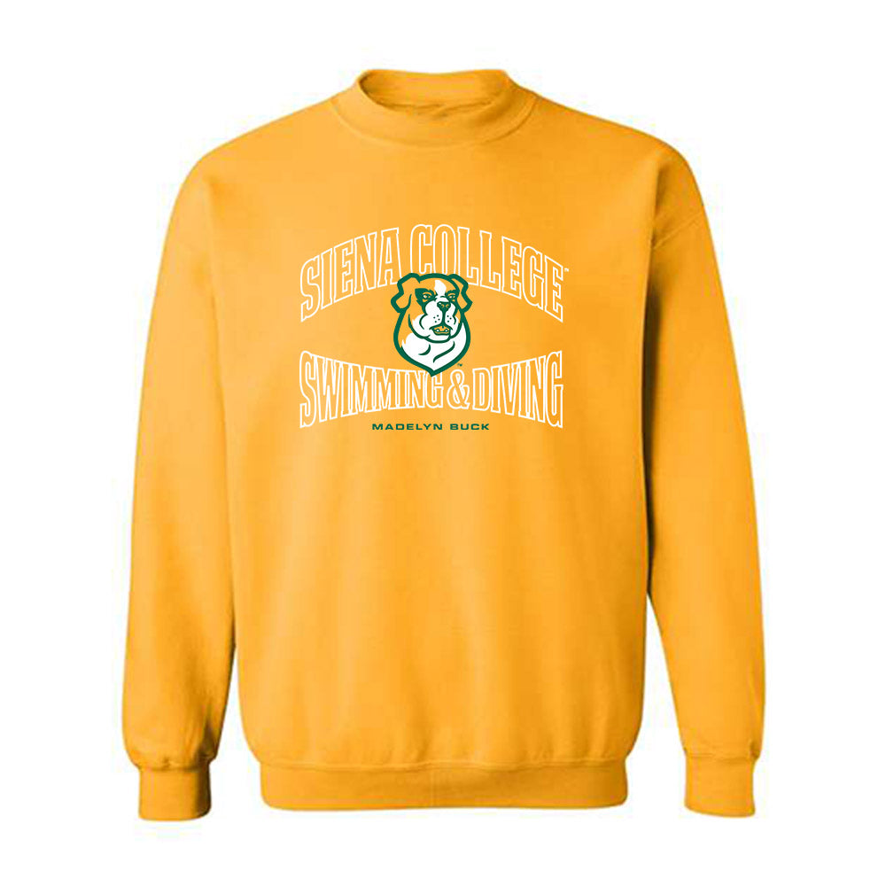 Siena - NCAA Women's Swimming & Diving : Madelyn Buck - Crewneck Sweatshirt Classic Fashion Shersey