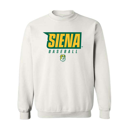 Siena - NCAA Baseball : William Schwarick - Crewneck Sweatshirt Classic Shersey