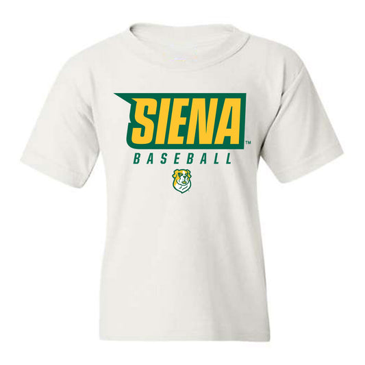 Siena - NCAA Baseball : Kobe Stenson - Youth T-Shirt Classic Shersey