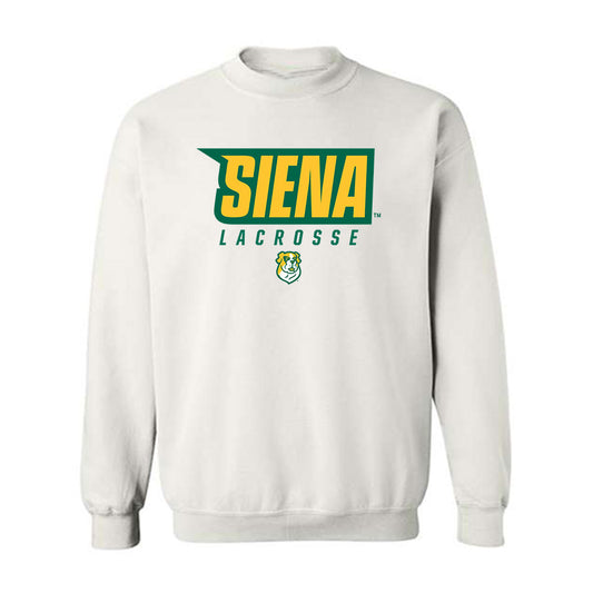 Siena - NCAA Men's Lacrosse : Carter Fort - Crewneck Sweatshirt Classic Shersey