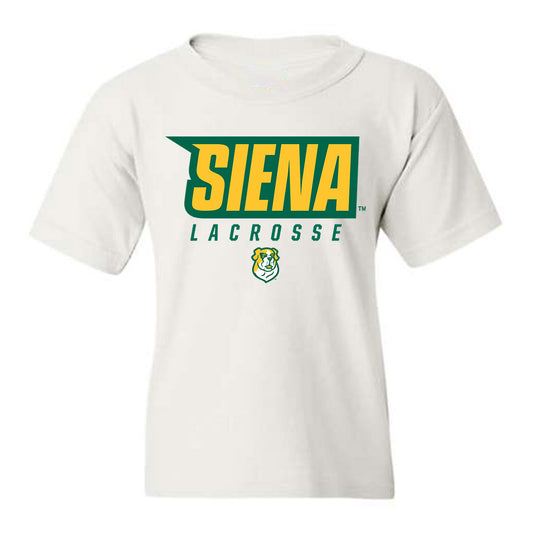 Siena - NCAA Men's Lacrosse : Carter Fort - Youth T-Shirt Classic Shersey