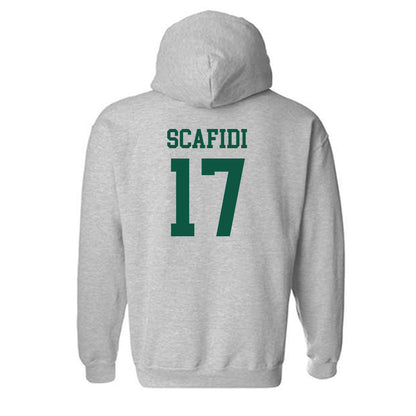 William & Mary - NCAA Baseball : Witt Scafidi - White Classic Shersey Hooded Sweatshirt