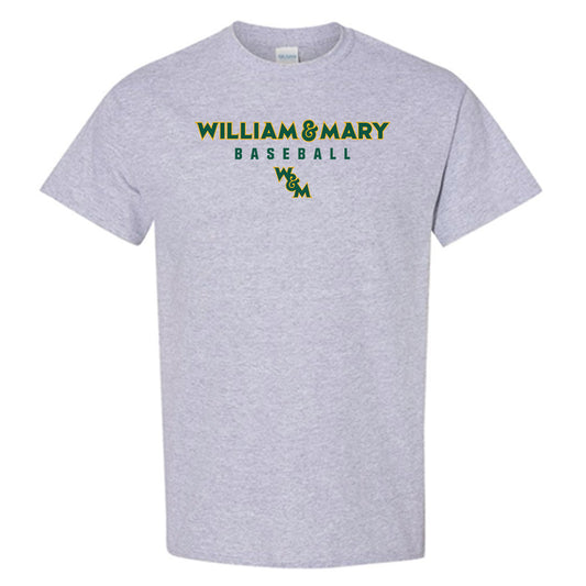 William & Mary - NCAA Baseball : Zachary Potts -  Sport Grey Classic Short Sleeve T-Shirt