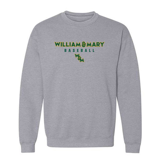 William & Mary - NCAA Baseball : Travis Garnett - Sport Grey Classic Sweatshirt