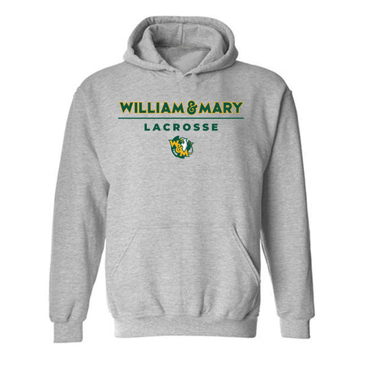 William & Mary - NCAA Women's Lacrosse : Maresa Moyer - Grey Classic Shersey Hooded Sweatshirt