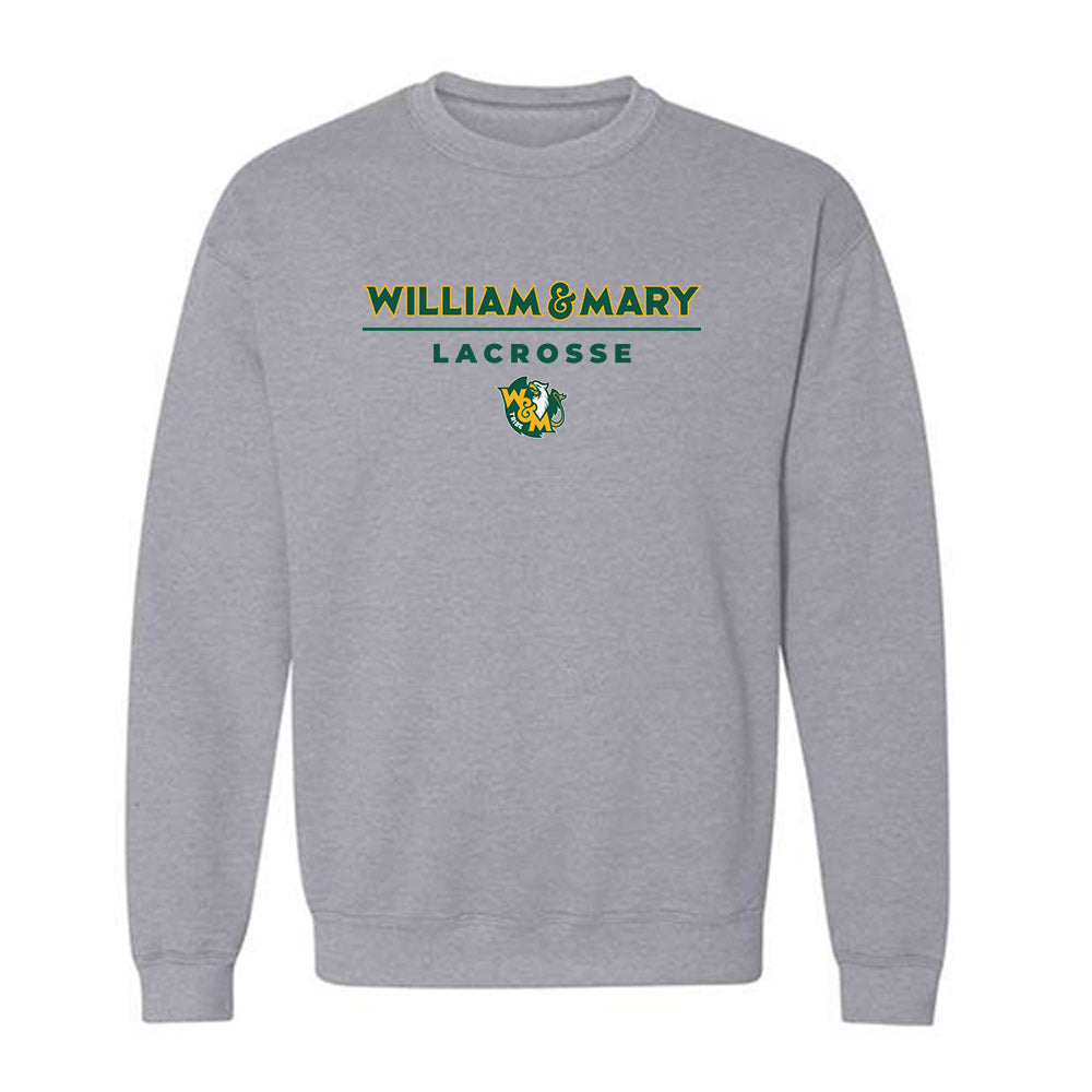 William & Mary - NCAA Women's Lacrosse : Bella Rosato - Crewneck Sweatshirt Classic Shersey