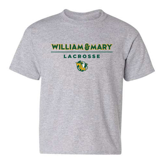 William & Mary - NCAA Women's Lacrosse : Jaylin Locke - Grey Classic Youth T-Shirt