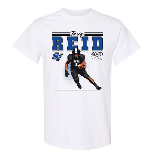 Grand Valley - NCAA Football : Tariq Reid - Short Sleeve T-Shirt