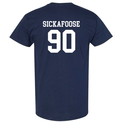 SMU - NCAA Football : Alex Sickafoose - Navy Classic Shersey Short Sleeve T-Shirt