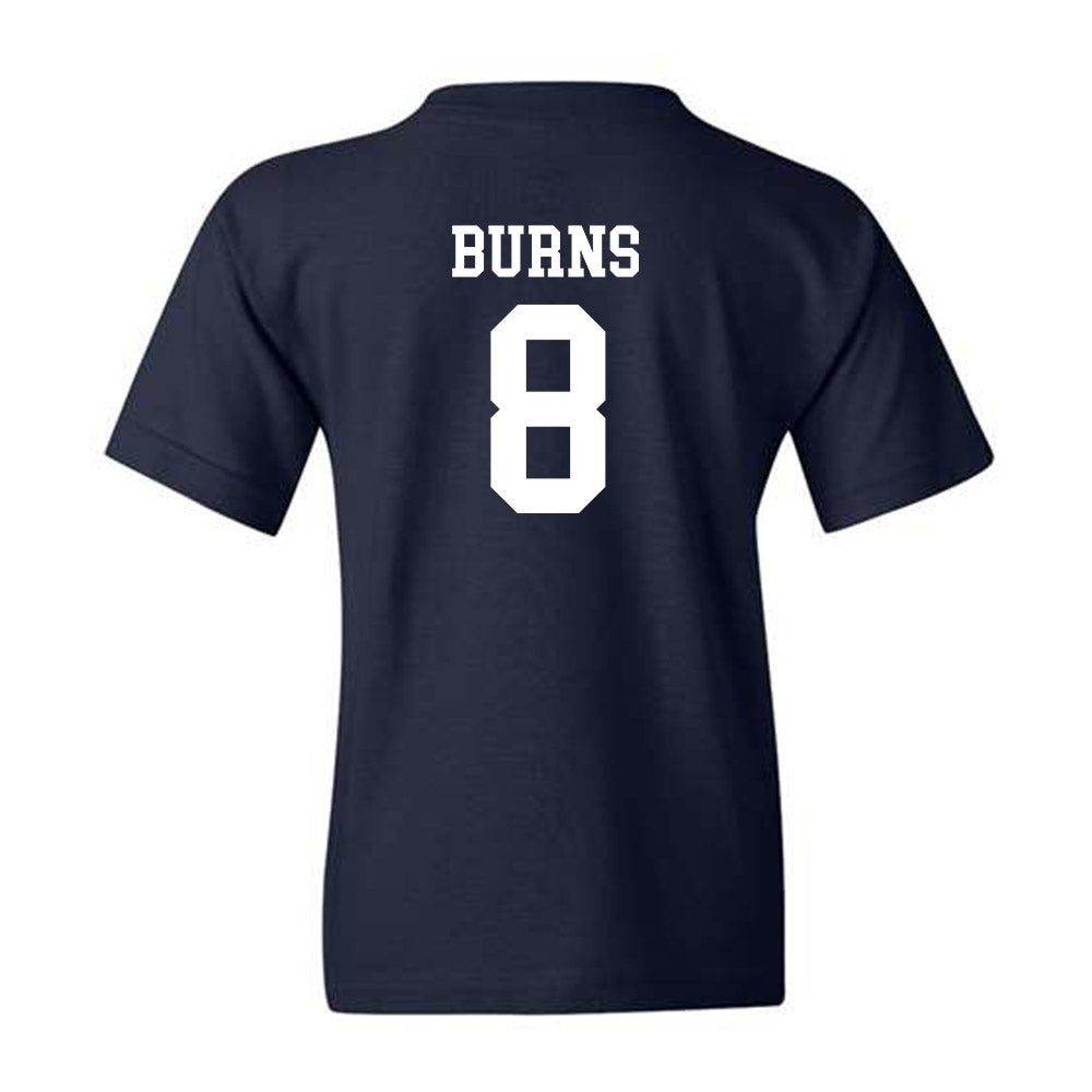 SMU - NCAA Football : JaQwondis Burns - Navy Classic Shersey Youth T-Shirt