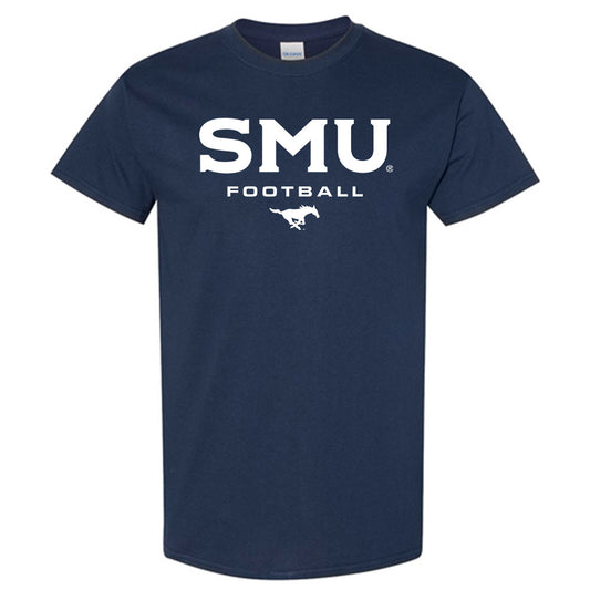 SMU - NCAA Football : Cameron Ervin - Navy Classic Shersey Short Sleeve T-Shirt