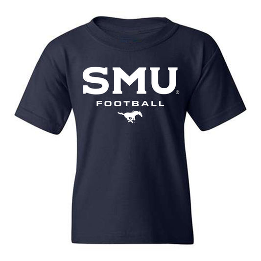 SMU - NCAA Football : Ben Sparks - Navy Classic Shersey Youth T-Shirt
