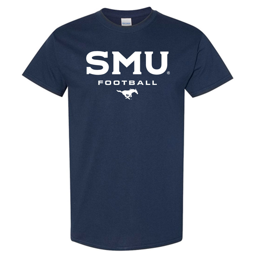 SMU - NCAA Football : Davis Hawkins - Navy Classic Shersey Short Sleeve T-Shirt