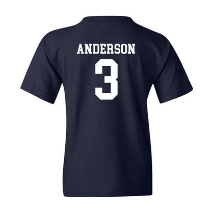 Auburn - NCAA Women's Volleyball : Akasha Anderson - Navy Classic Shersey Youth T-Shirt