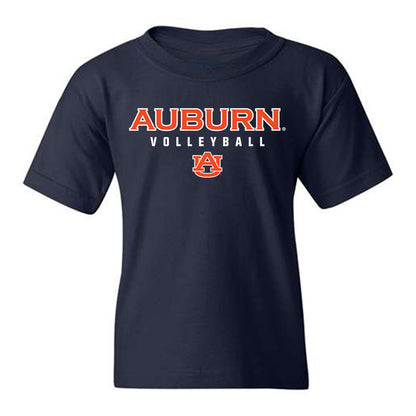 Auburn - NCAA Women's Volleyball : Sydney Handel - Navy Classic Shersey Youth T-Shirt