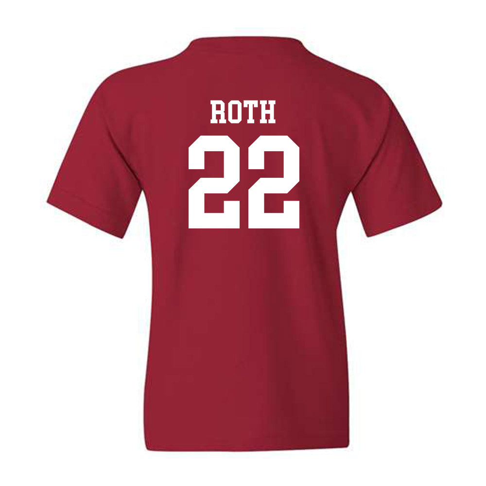 Arkansas - NCAA Women's Volleyball : Ava Roth - Cardinal Classic Shersey Youth T-Shirt