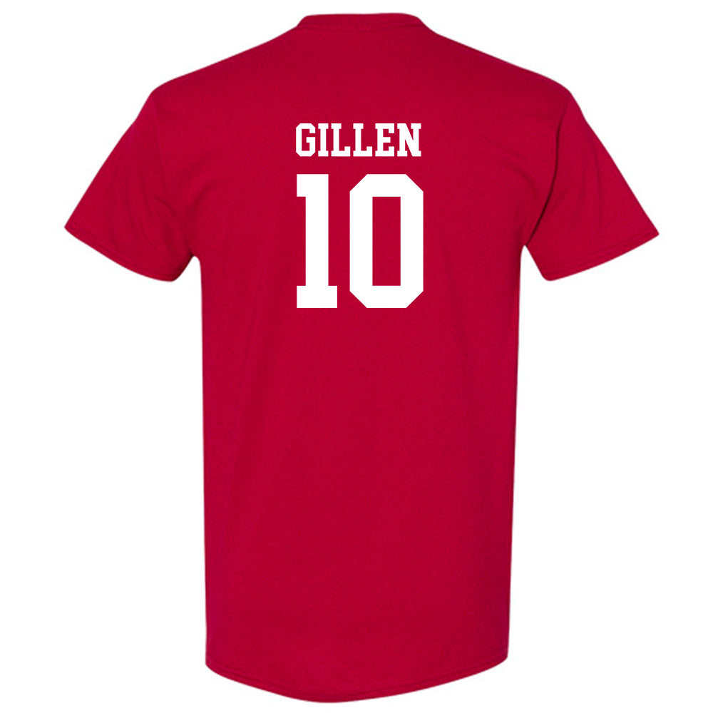 Arkansas - NCAA Women's Volleyball : Jillian Gillen - Cardinal Classic Shersey Short Sleeve T-Shirt