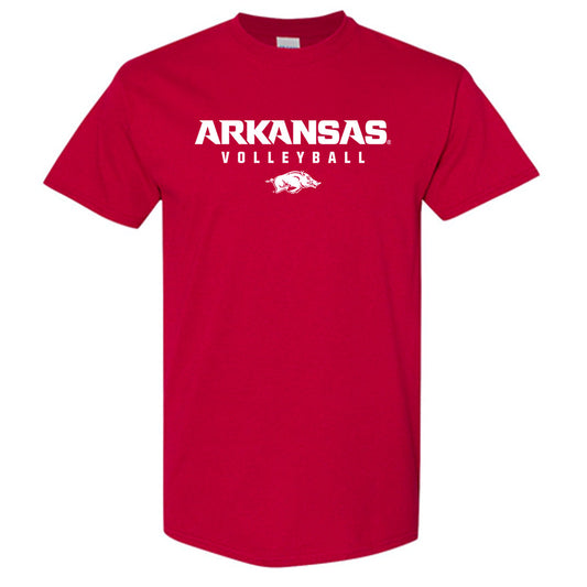 Arkansas - NCAA Women's Volleyball : Zoi Evans - Cardinal Classic Shersey Short Sleeve T-Shirt