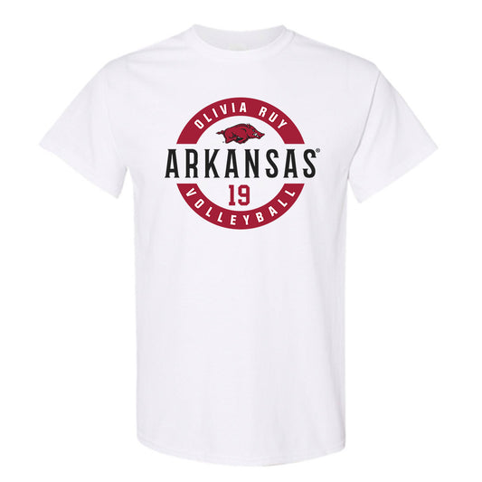 Arkansas - NCAA Women's Volleyball : Olivia Ruy - Classic Fashion Shersey Short Sleeve T-Shirt