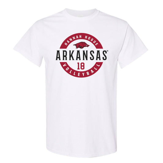 Arkansas - NCAA Women's Volleyball : Hannah Hogue - Classic Fashion Shersey Short Sleeve T-Shirt
