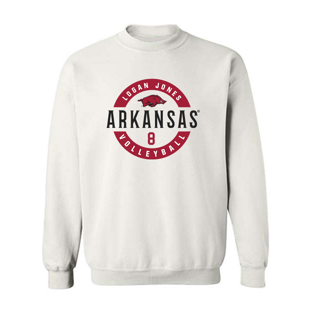 Arkansas - NCAA Women's Volleyball : Logan Jones - Classic Fashion Shersey Sweatshirt