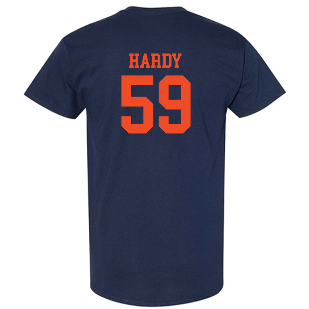 Virginia - NCAA Football : Jack Hardy - Navy Classic Shersey Short Sleeve T-Shirt