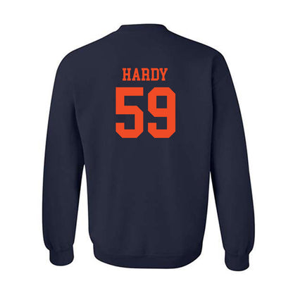 Virginia - NCAA Football : Jack Hardy - Navy Classic Shersey Sweatshirt