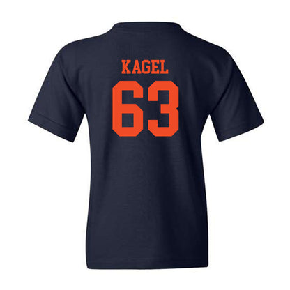 Virginia - NCAA Football : Joey Kagel - Navy Classic Shersey Youth T-Shirt
