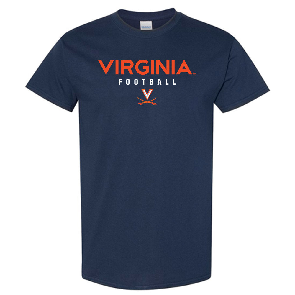 Virginia - NCAA Football : Paul Akere - Navy Classic Shersey Short Sleeve T-Shirt