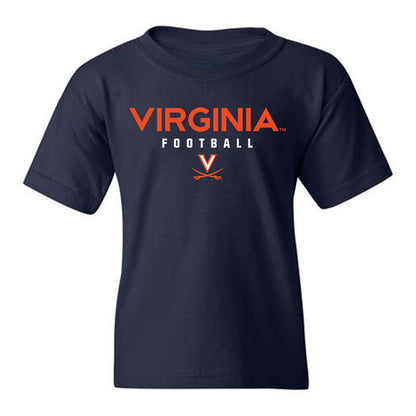 Virginia - NCAA Football : Charlie Patterson - Navy Classic Shersey Youth T-Shirt