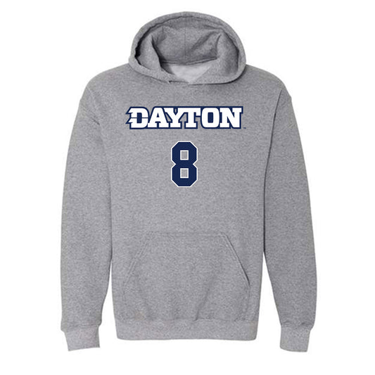 Dayton - NCAA Women's Volleyball : Alyssa Miller - Replica Shersey Hooded Sweatshirt